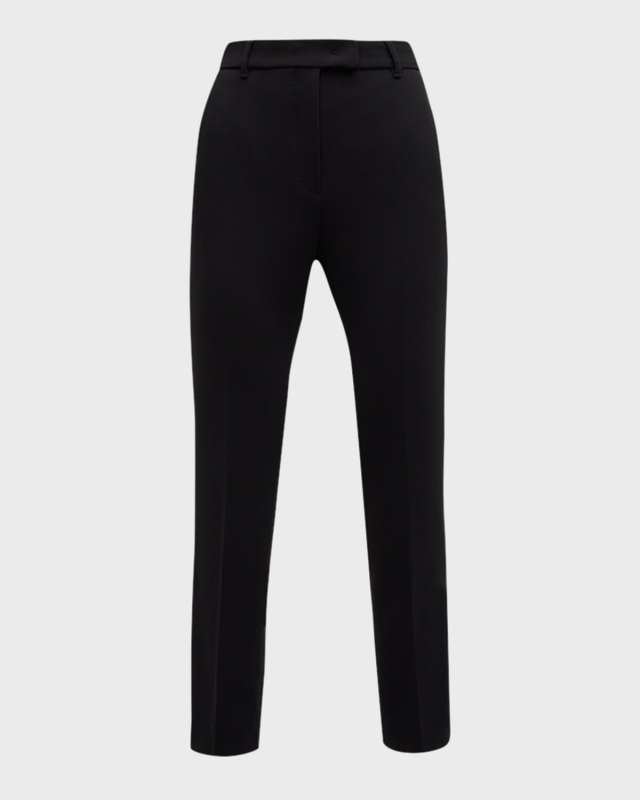 Jerta Cropped High-Rise Tapered Pants